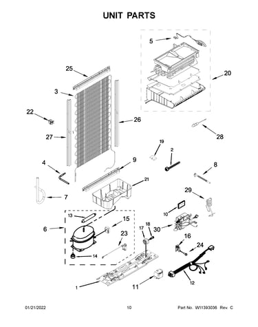 Unit parts