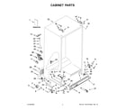 Amana ASI2175GRW07 cabinet parts diagram