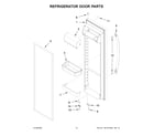 Amana ASI2175GRW07 refrigerator door parts diagram