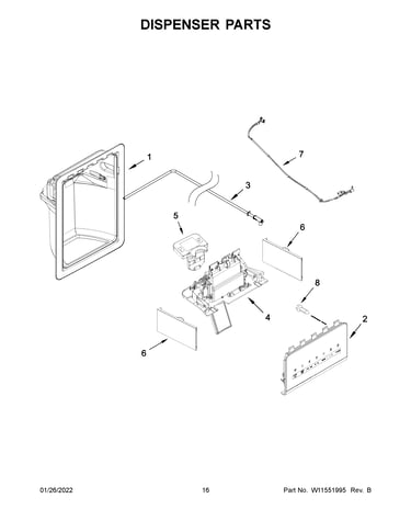 Dispenser parts