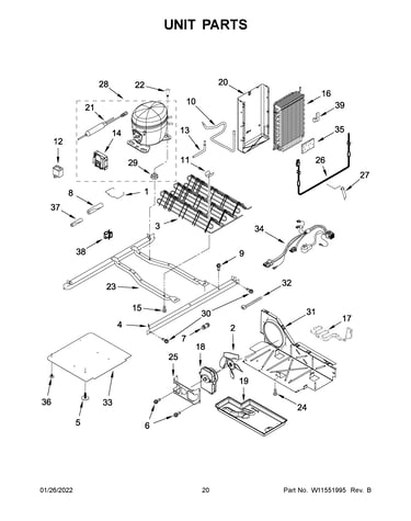 Unit parts