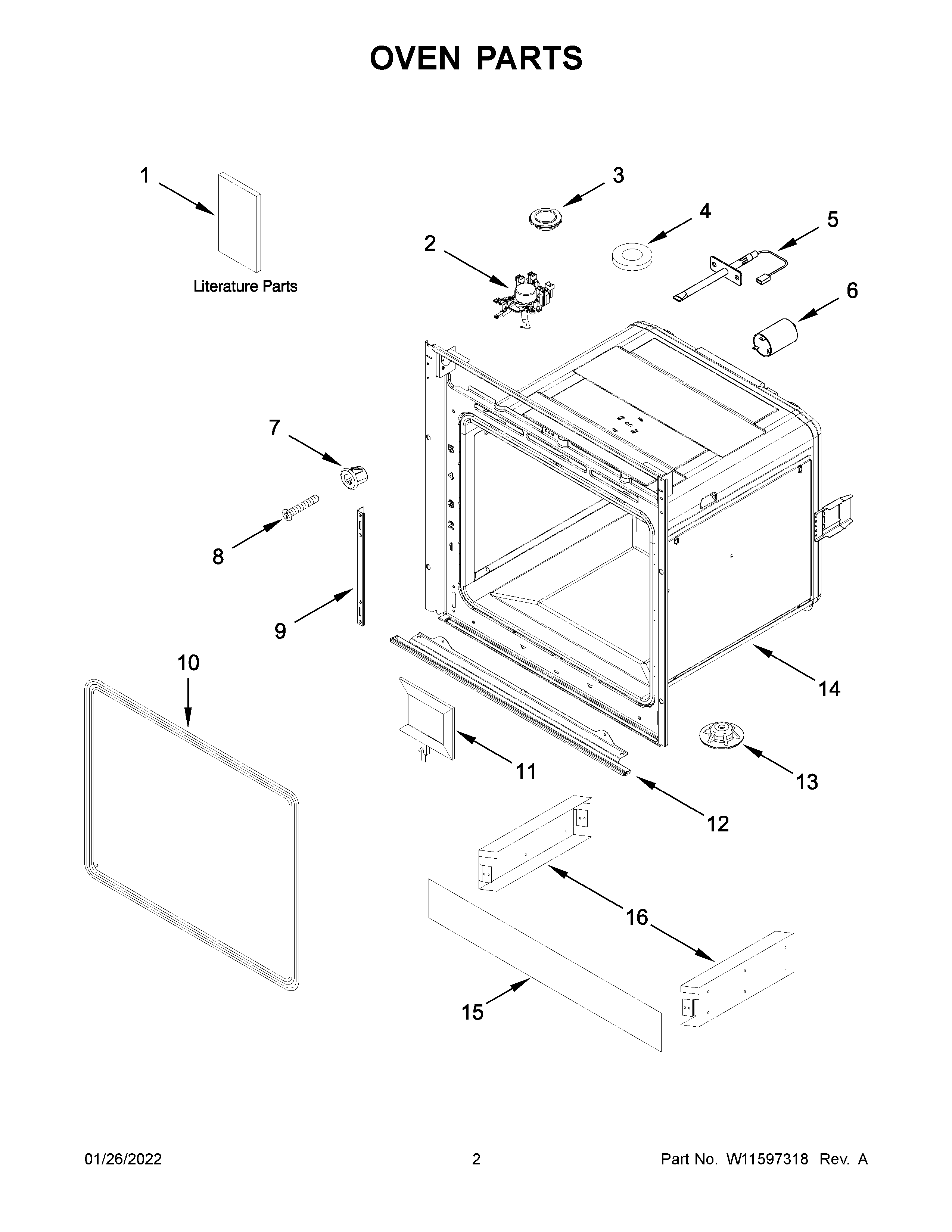 OVEN PARTS