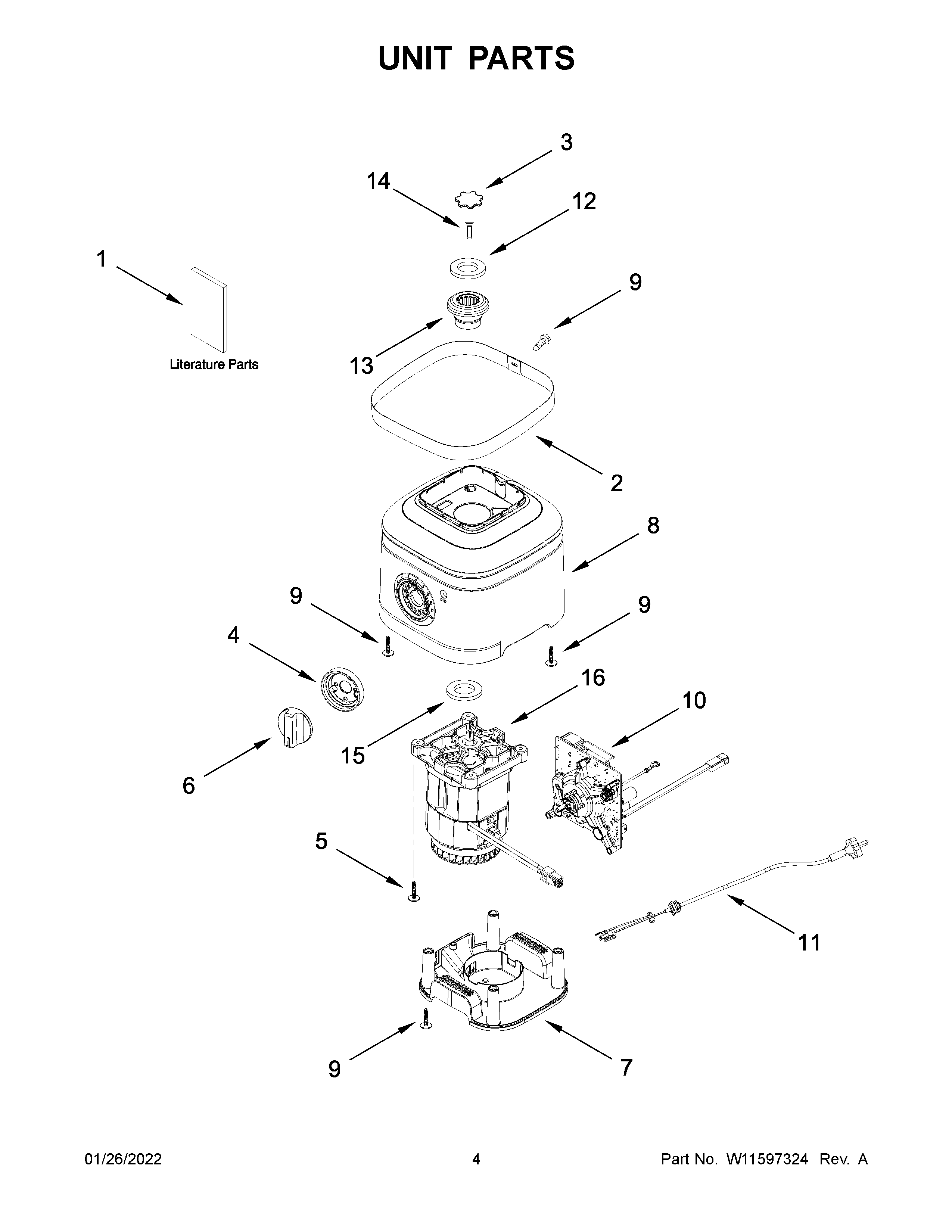 Unit parts