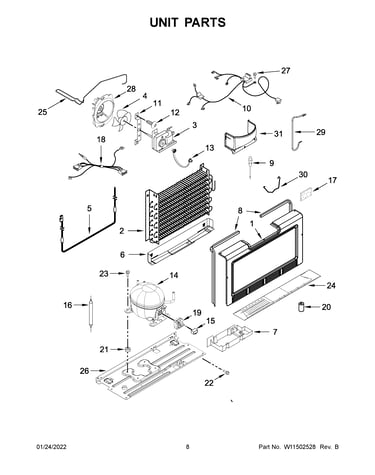 Unit parts