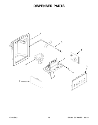 Dispenser parts