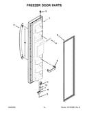 Freezer door parts