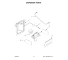 Whirlpool WRS315SDHT08 dispenser parts diagram