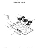 Cooktop parts