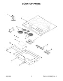 Cooktop parts