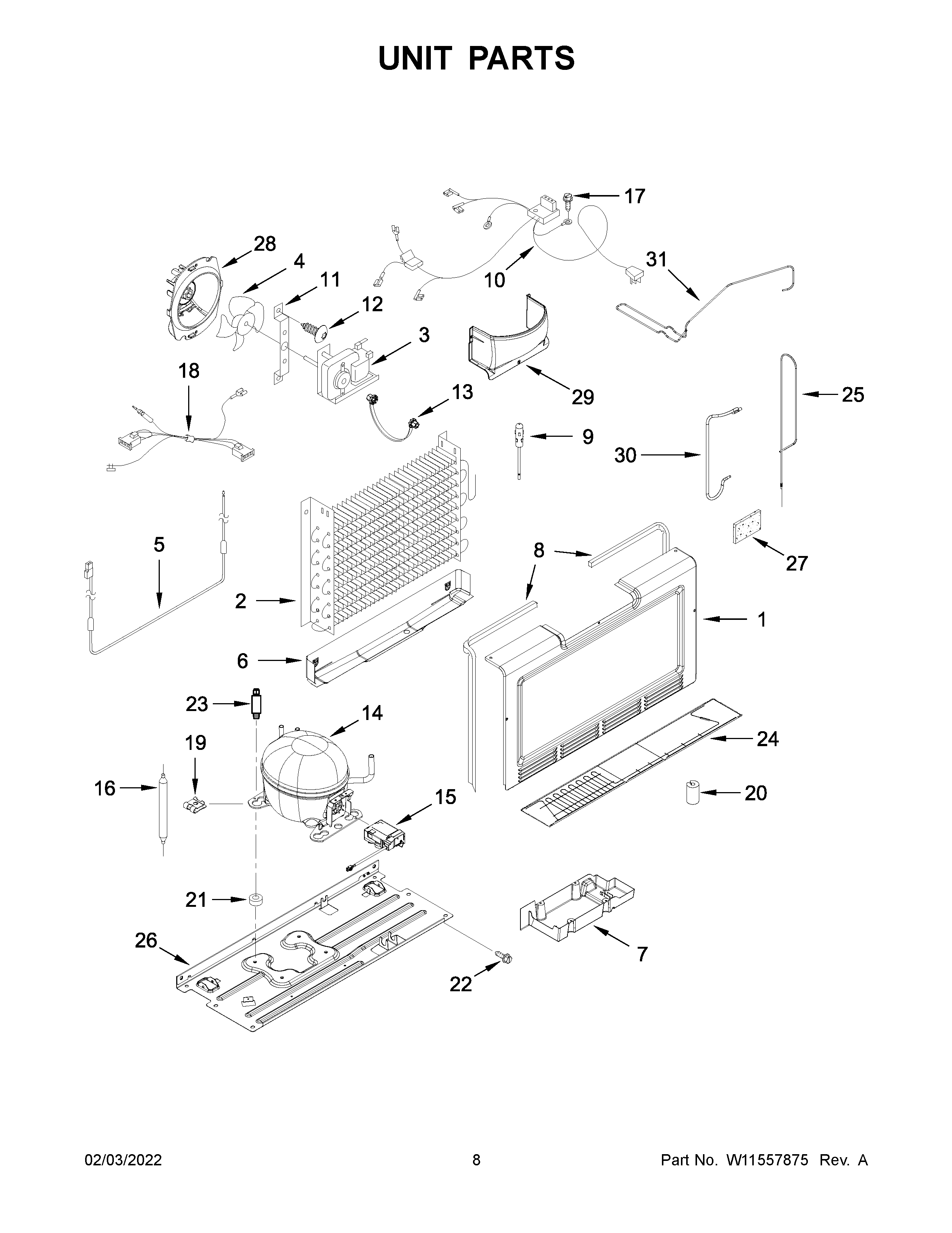 Unit parts