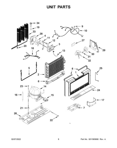 Unit parts
