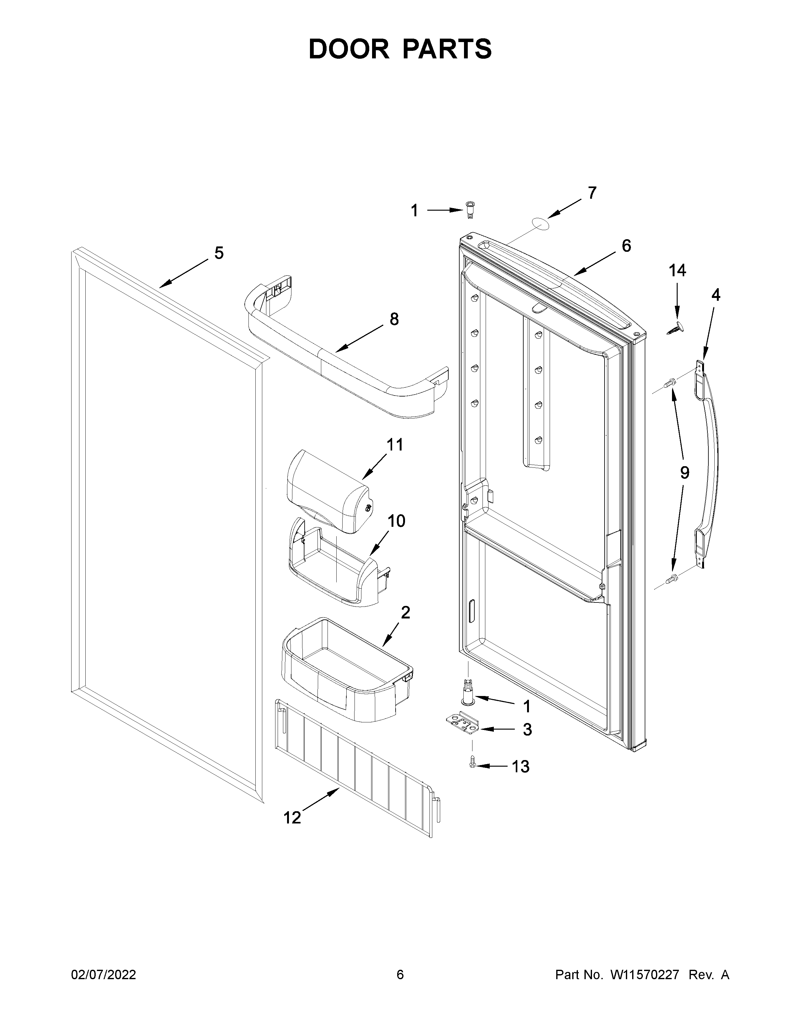 Door parts