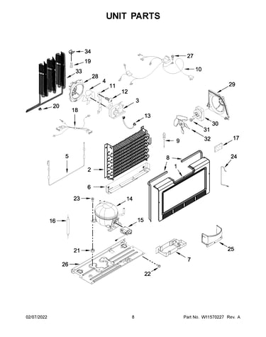 Unit parts