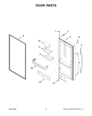 Door parts
