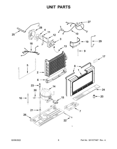 Unit parts