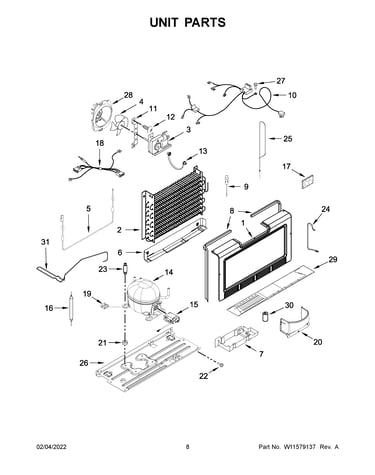 Unit parts