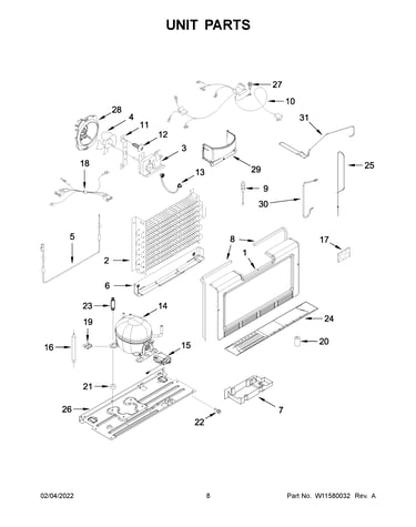 Unit parts