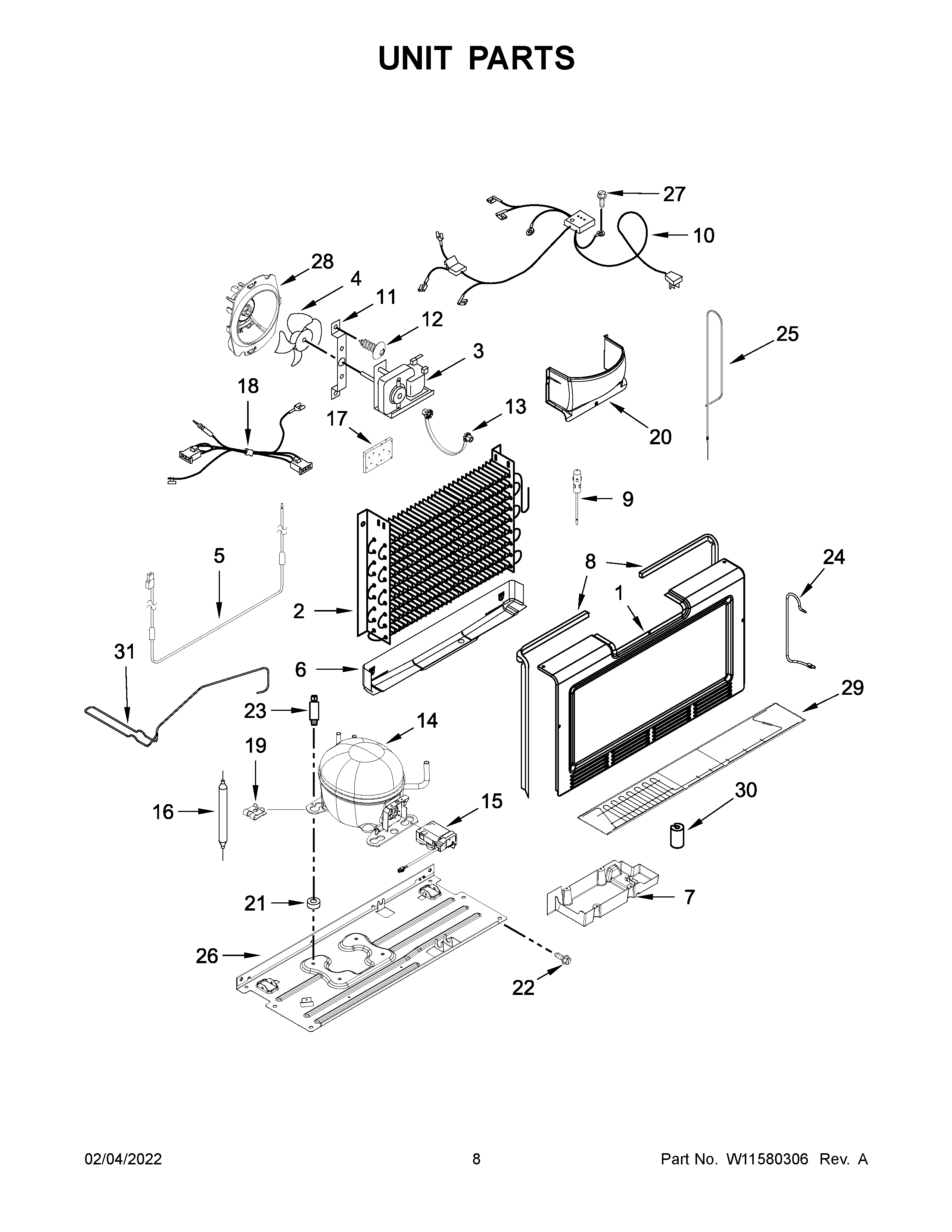 Unit parts