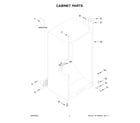 Maytag MZF34X16DW08 cabinet parts diagram