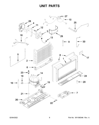Unit parts