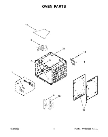 Oven parts