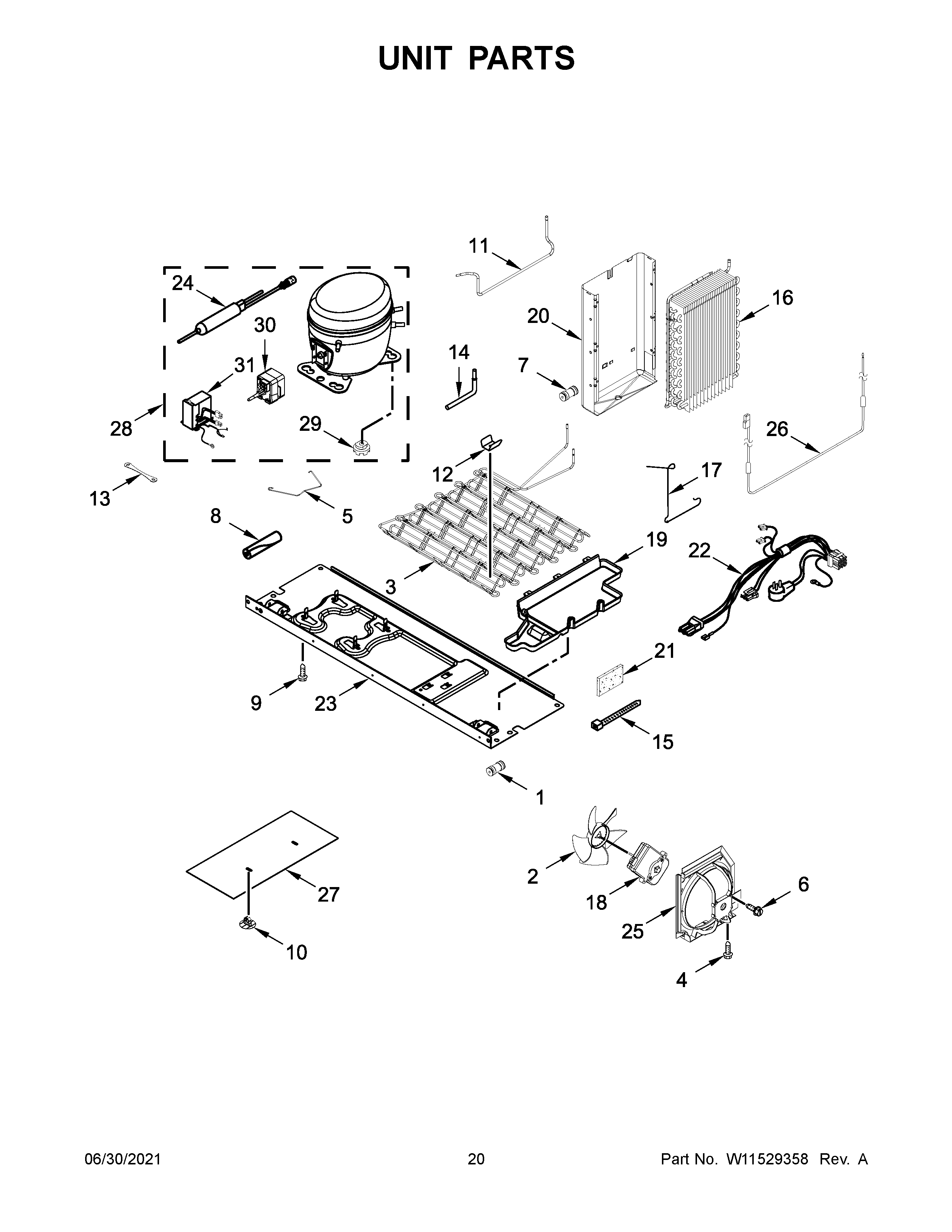 Unit parts