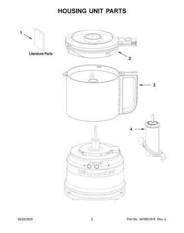 Housing unit parts