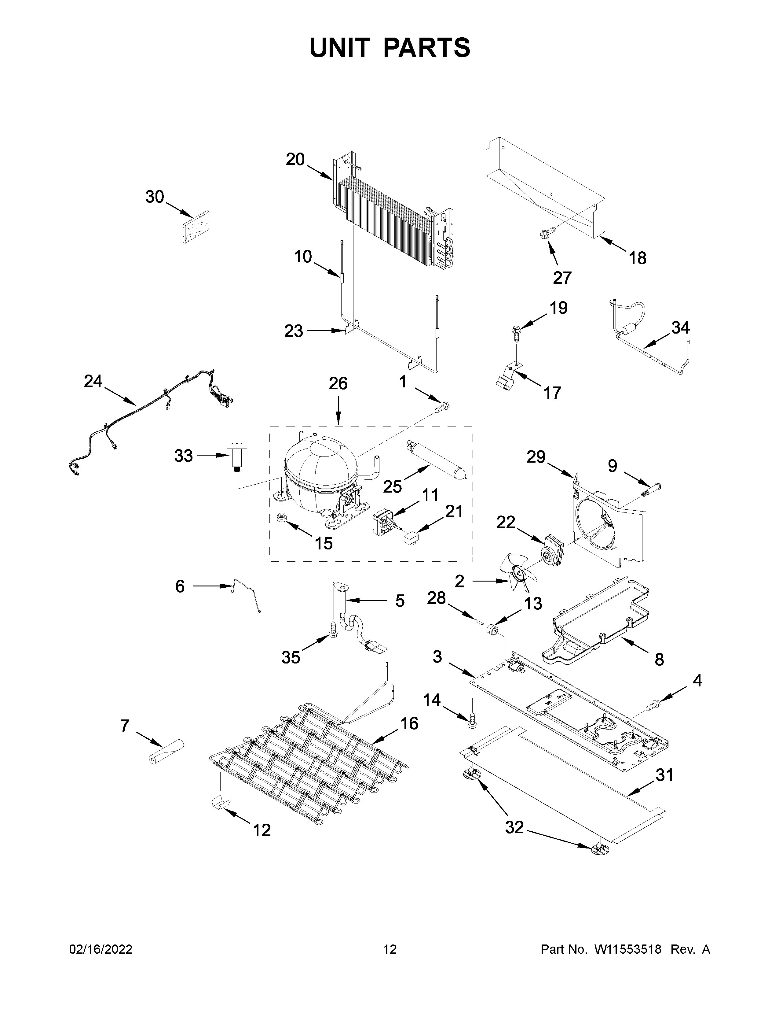 Unit parts