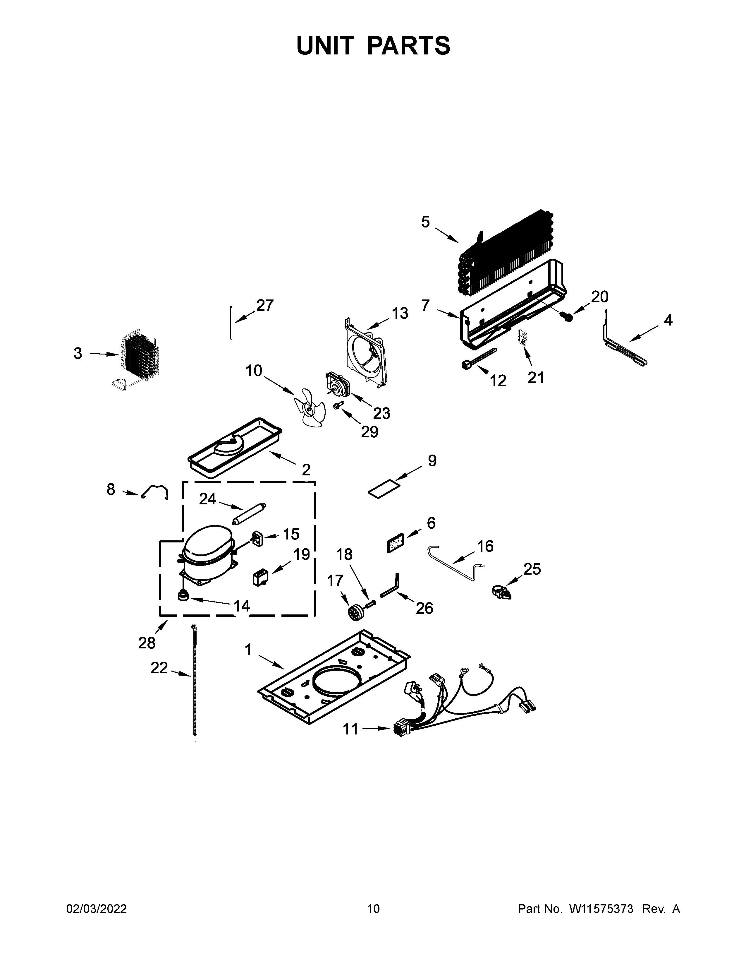 Unit parts