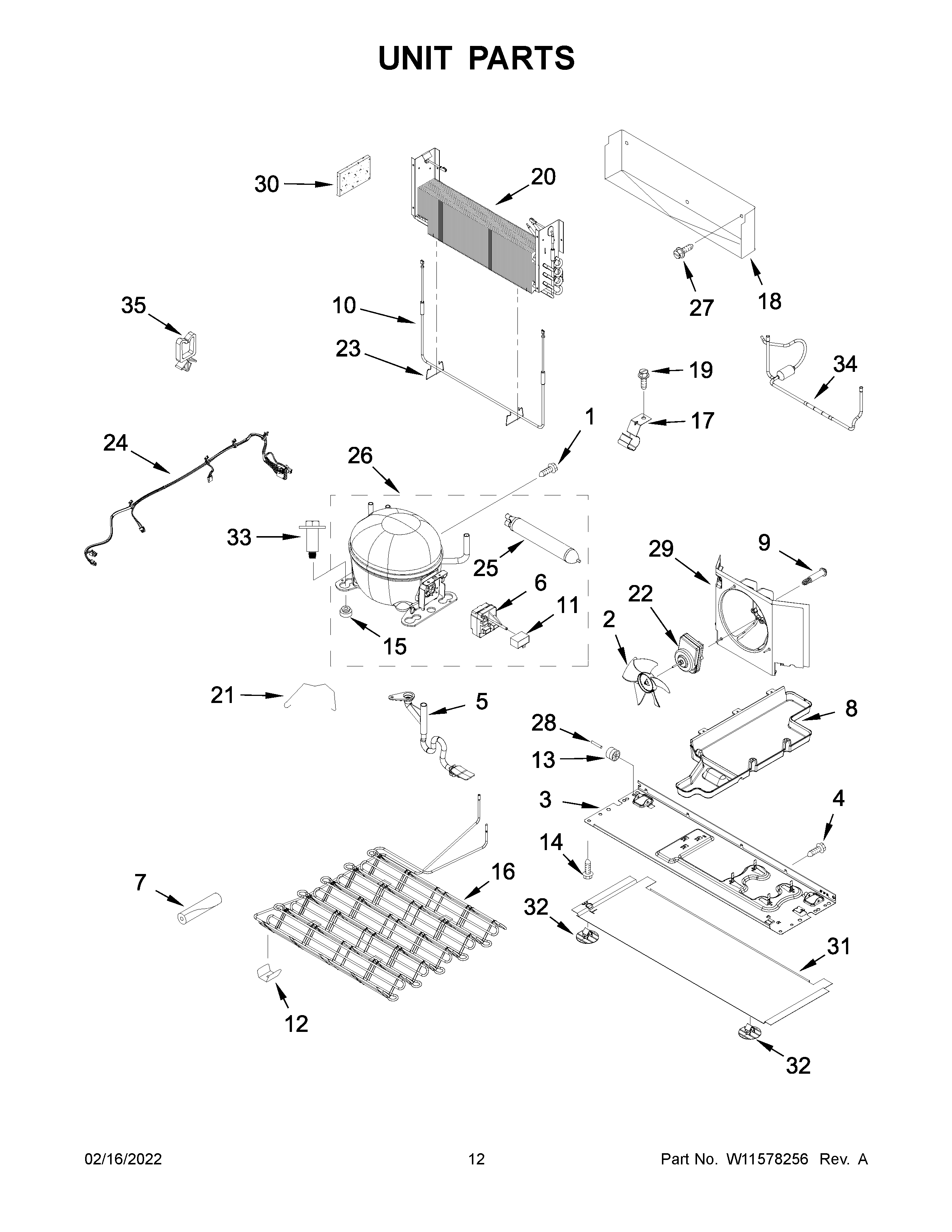 Unit parts