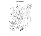Whirlpool WFE515S0JW3 chassis parts diagram