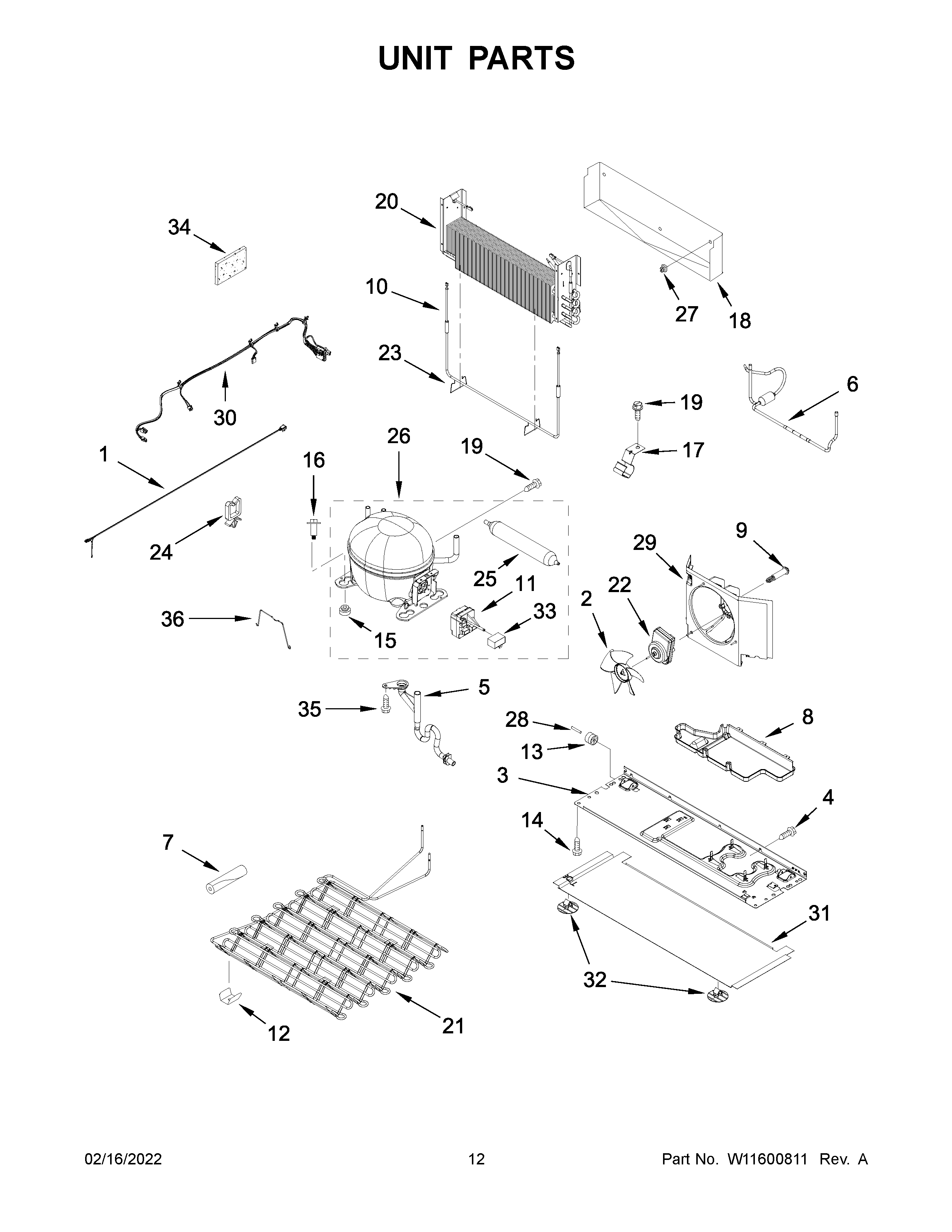 Unit parts