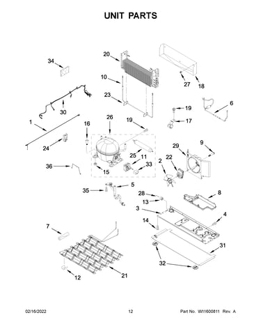 Unit parts