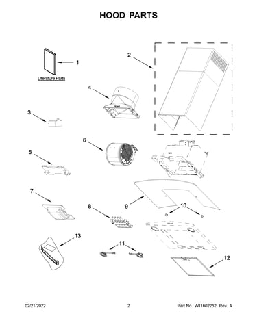 Hood parts