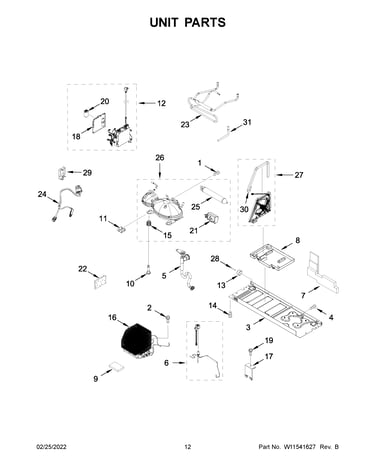 Unit parts