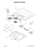 Cooktop parts