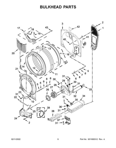 Bulkhead parts