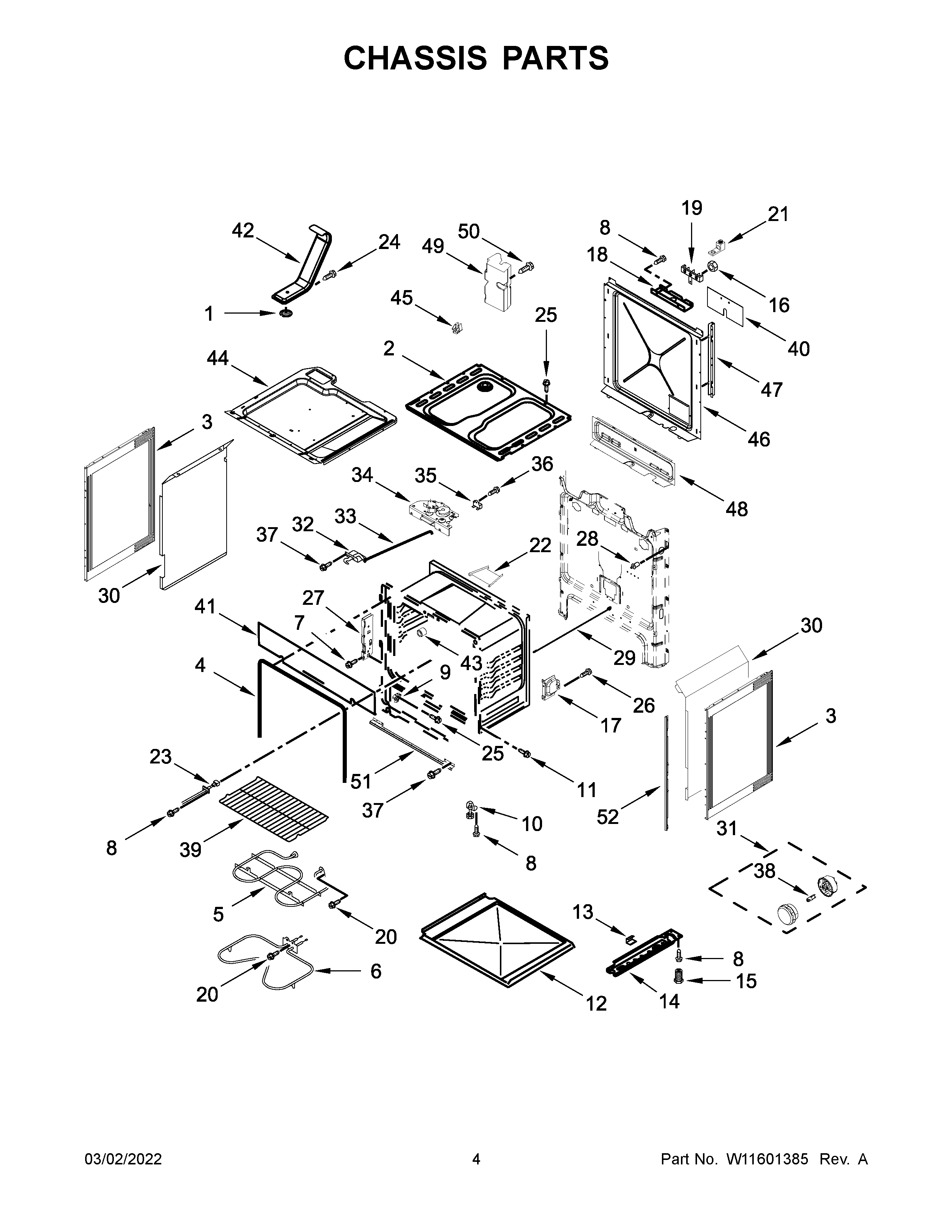 Chassis parts