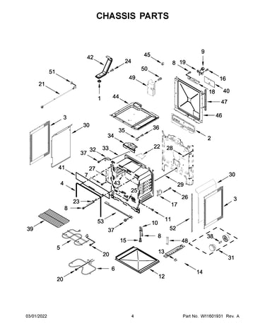 Chassis parts