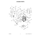 Whirlpool WGE745C0FH05 chassis parts diagram