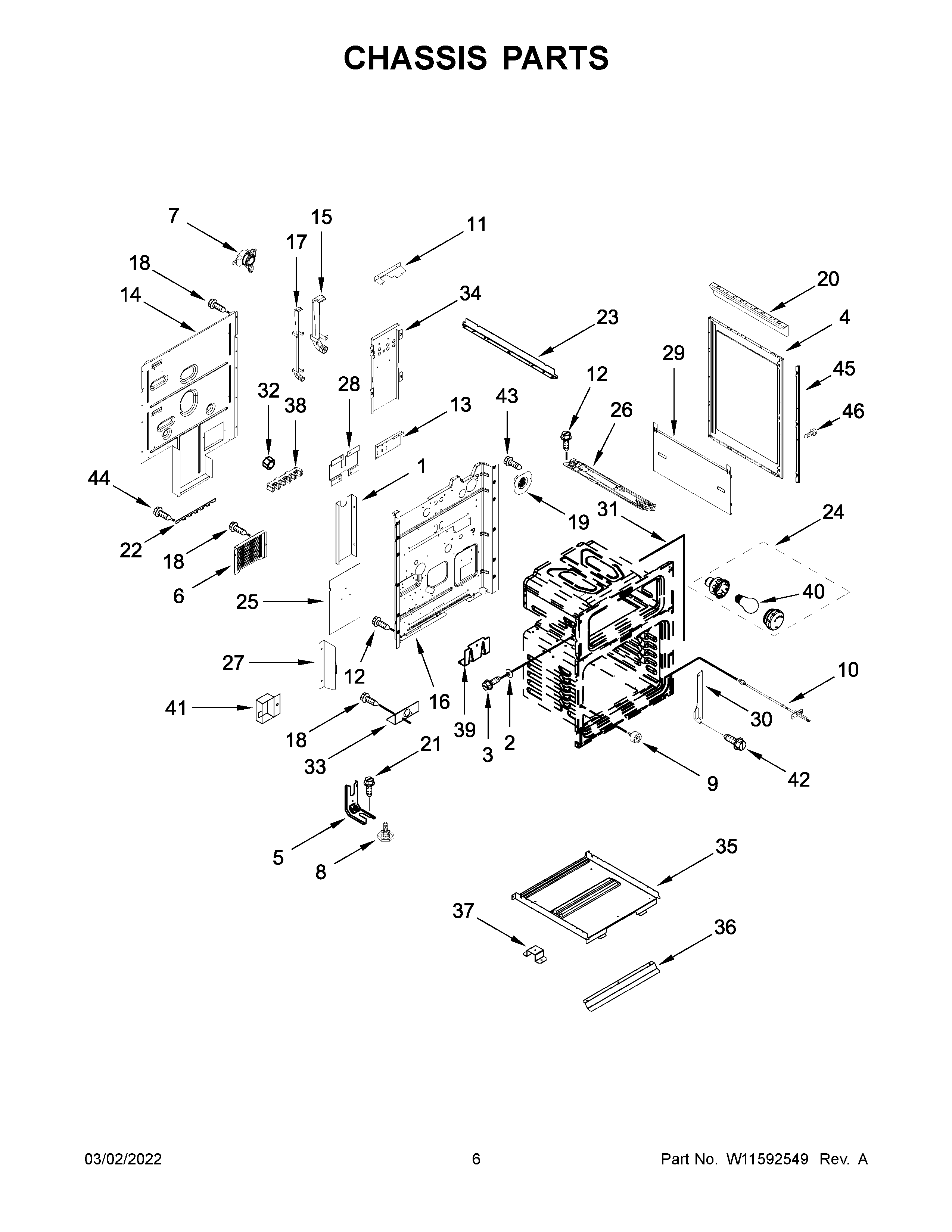 Chassis parts