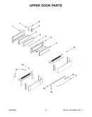 Upper door parts