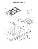 Cooktop parts