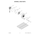 Whirlpool WGG745S0FE05 internal oven parts diagram