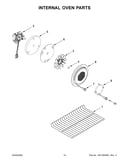 Internal oven parts