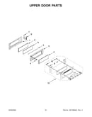 Upper door parts