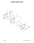 Lower door parts