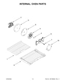 Internal oven parts