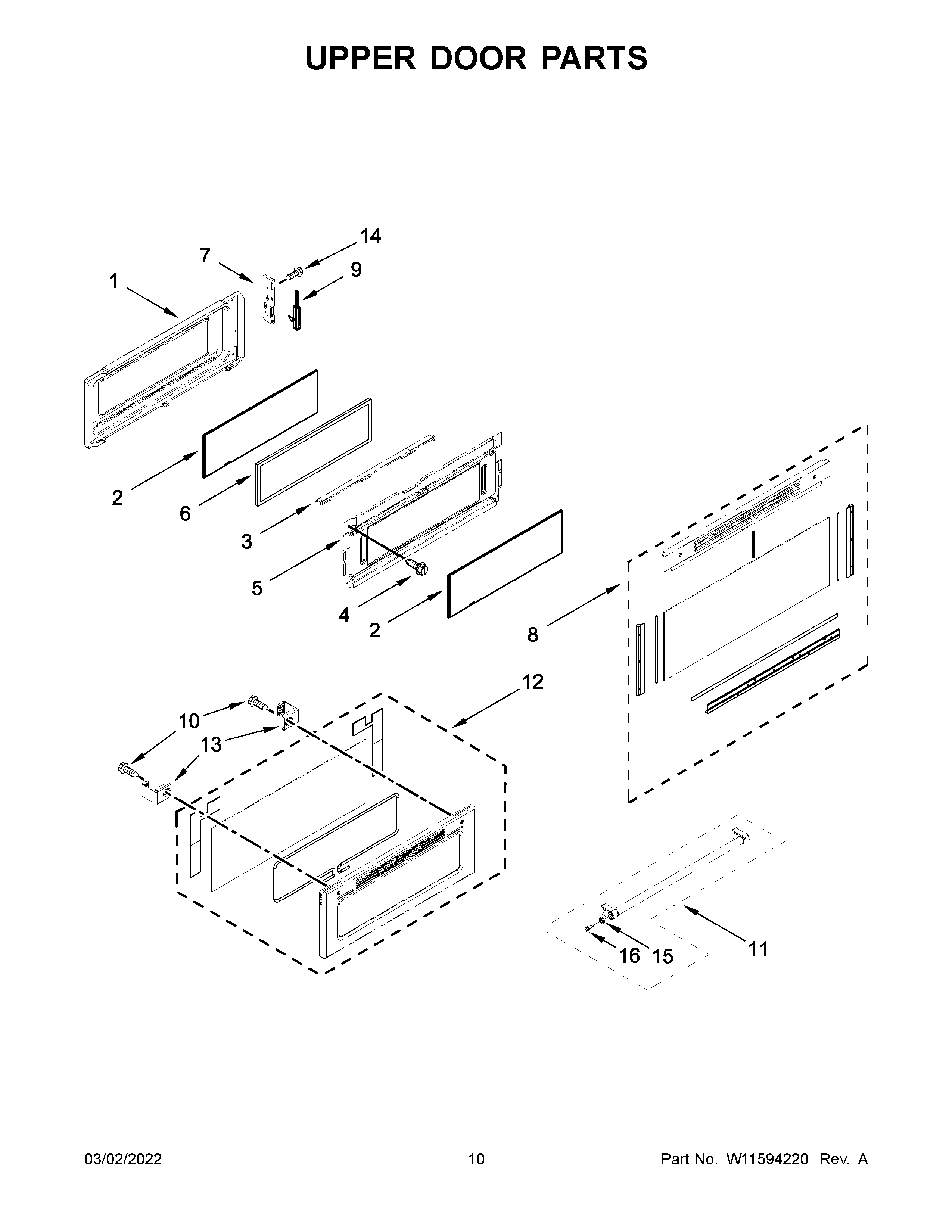 UPPER DOOR PARTS