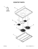 Cooktop parts